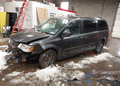 2016 Dodge Grand Caravan Sxt из США, поврежденный, VIN 2C4RDGCG2GR335970